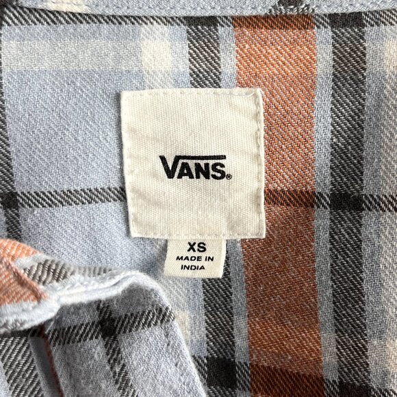 Vans Box Car II Flannel Shirt - NWT sz XS - Picture 9 of 9